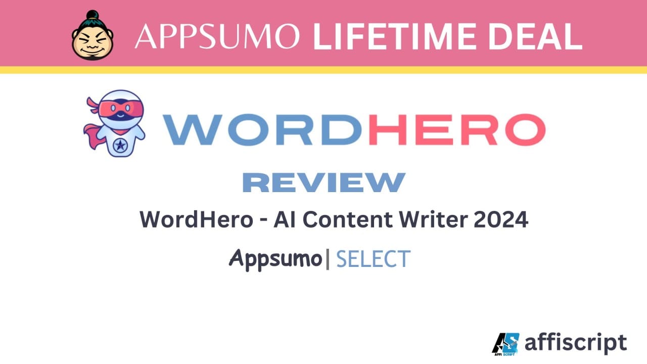 Wordhero Lifetime Deal Review