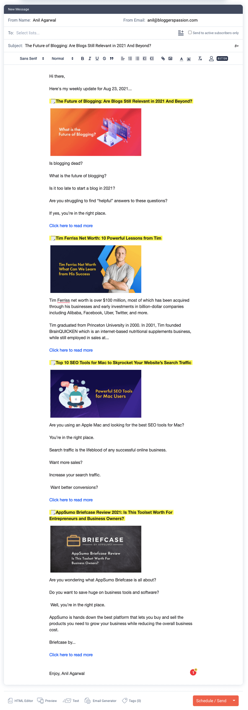 How to Setup Sendfox in Mac