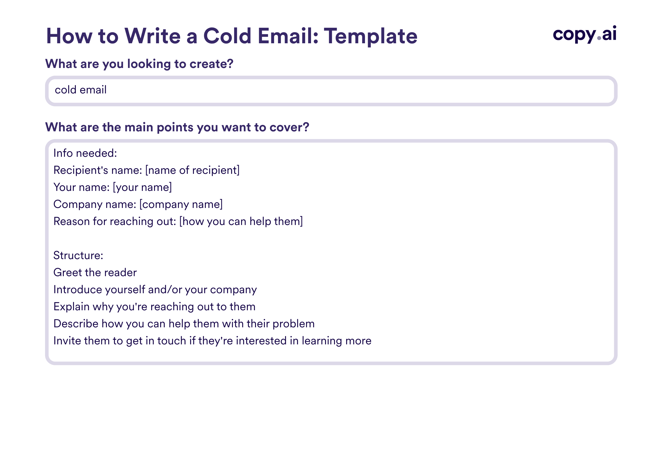 How to Write Cold Emails