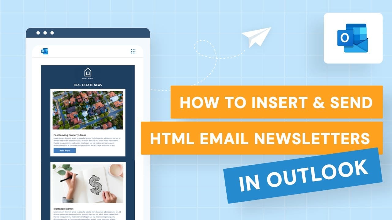How to Insert a Newsletter into an Email