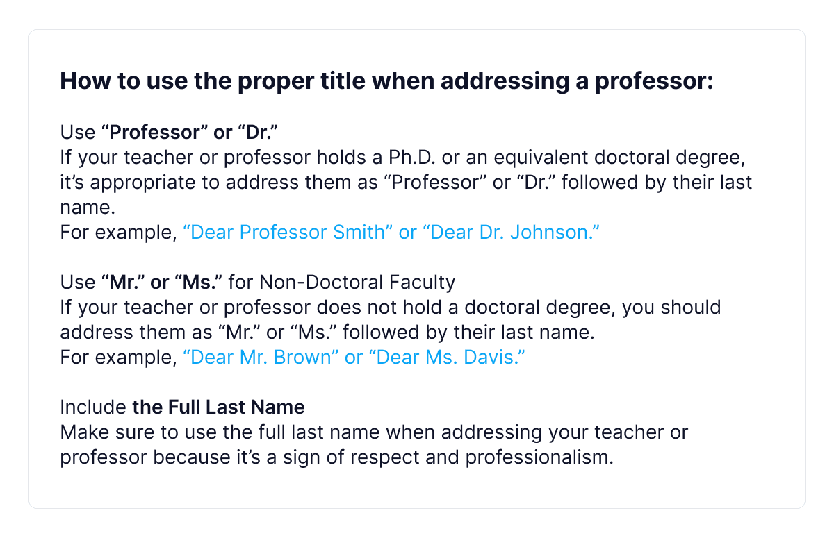 How to Thank a Professor in an Email