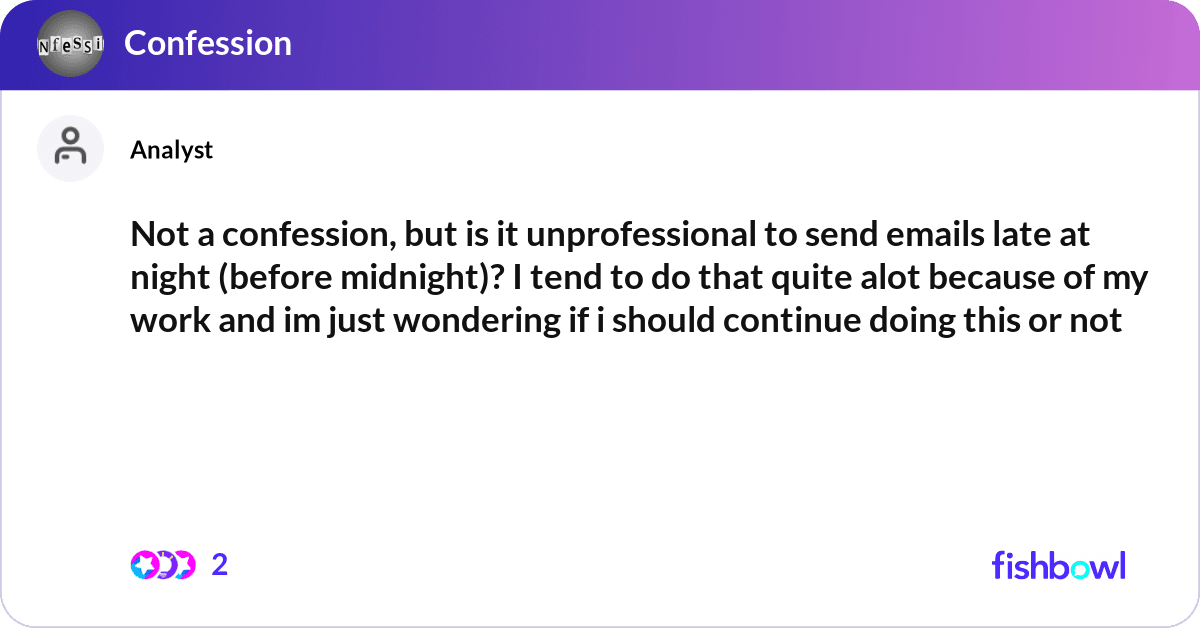 Is It Unprofessional to Send an Email Late at Night