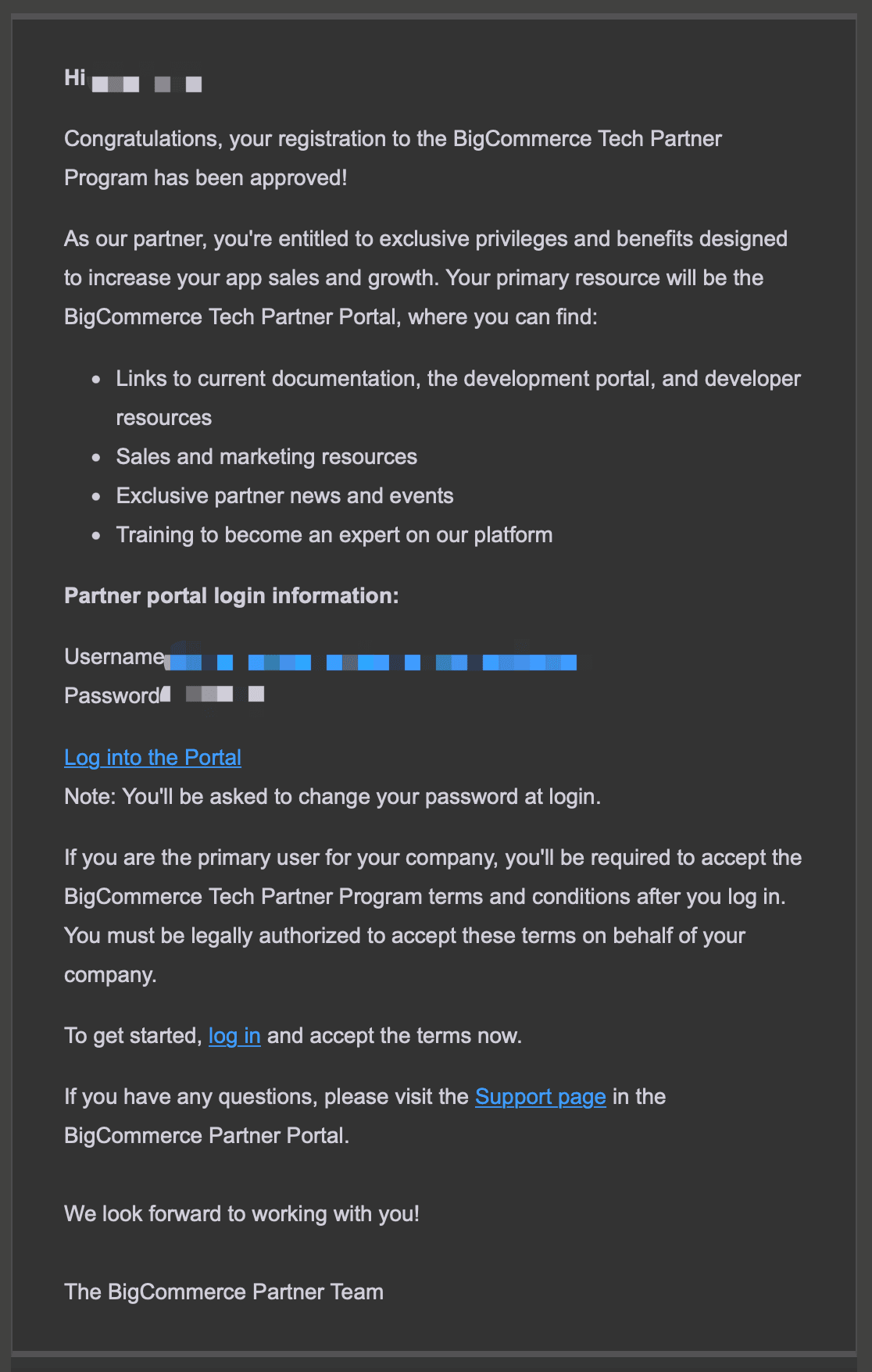 What Business Email Address Does Bigcommerce Accept
